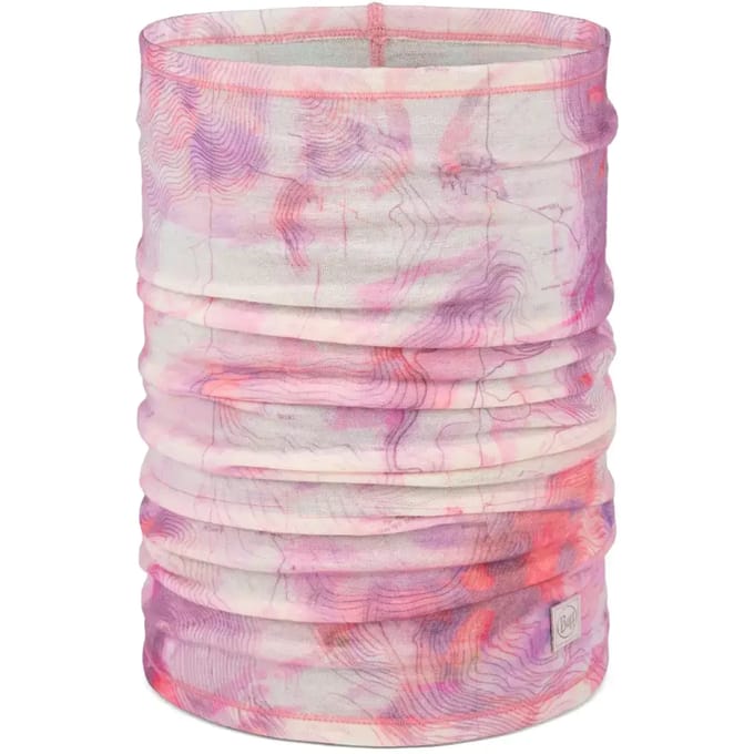 BUFF | Neckwear | Lightweight Merino Wool | Prints Oriba Pink Azalea | -