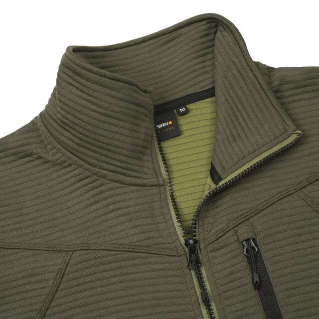 ICEPEAK - Berthold - Fleece sweater met rits heren - Groen