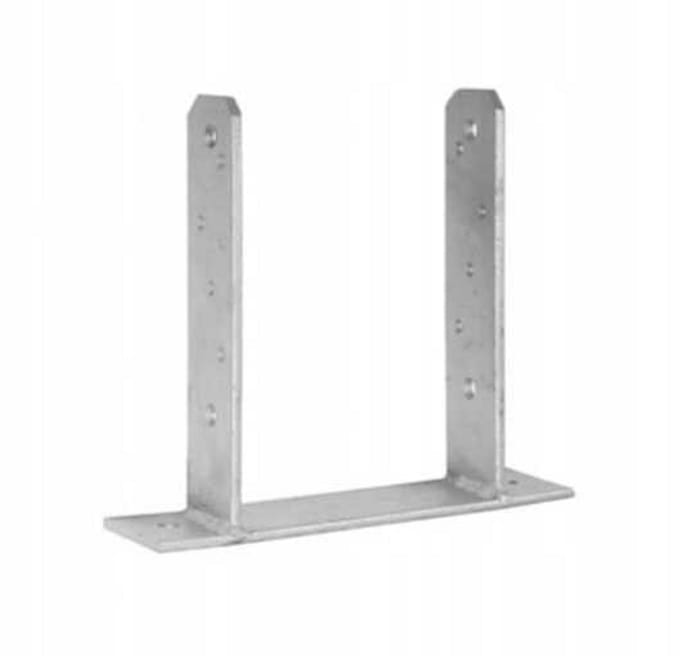 Domax - Basis Voor Zuil - Gegalvaniseerd - 91x200mm - Staal