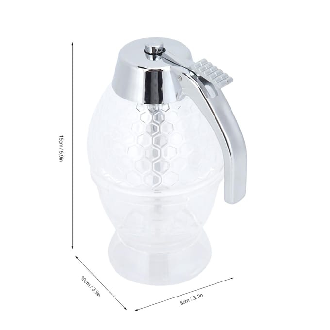 Honingpot Vintage Container Honingdispenser Distributietank white