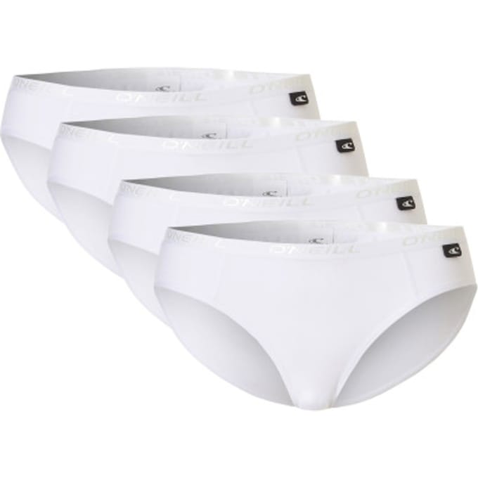 O'Neill Dames Bikini Slip 4-Pack Wit - Maat M