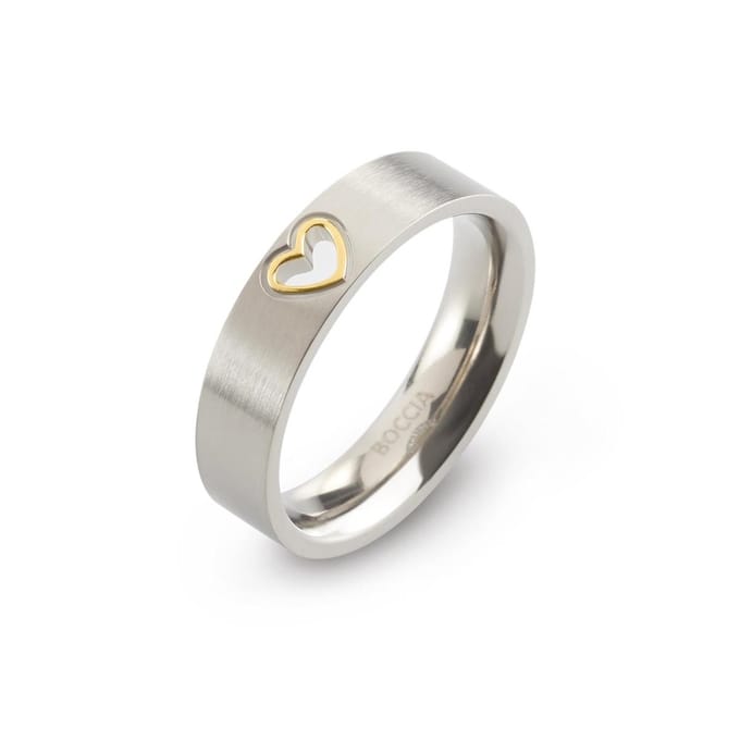 Boccia Titanium 0143.0250 Dames Ring 16.00 mm maat 50