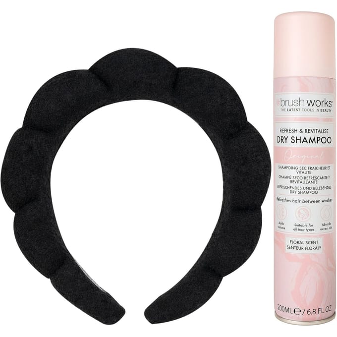 brushworks Refresh &amp; Revitalise Floral Dry Shampoo 200 ml