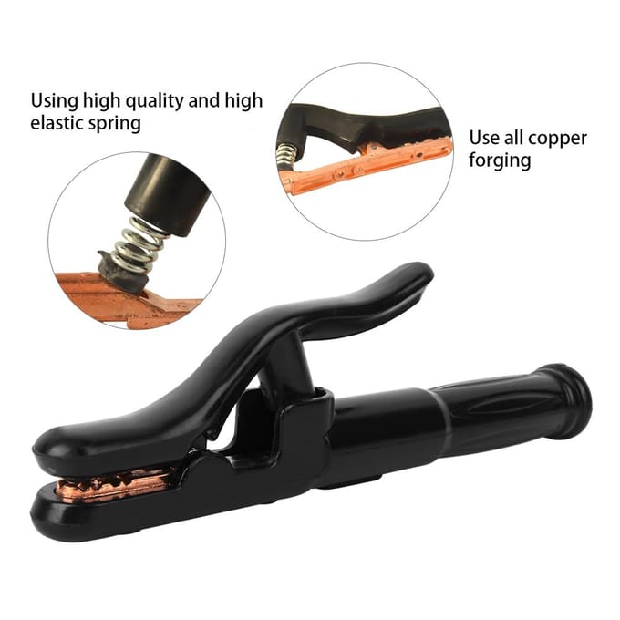 Puur Messing 800A Smeden Verdikt Las Tang Anti Lek Hardware Accessoire Elektrodenhouder black