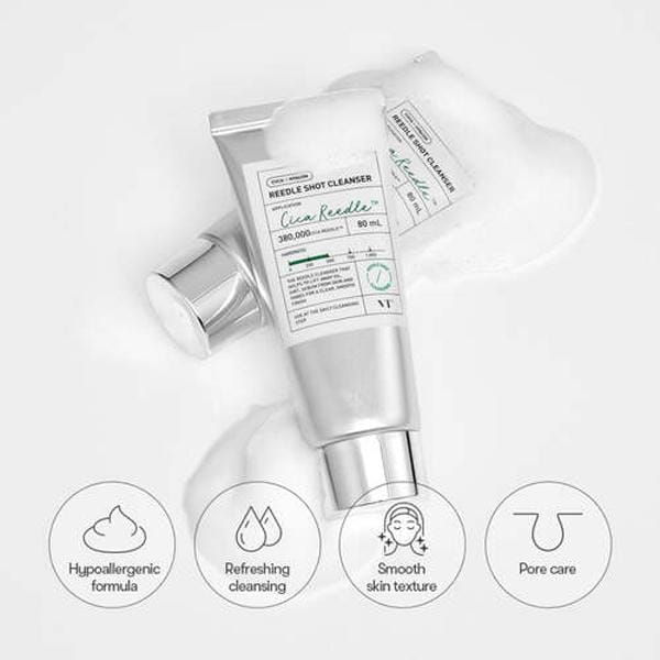 VT COSMETICS - Reedle Shot Cleanser - 80ml - Korean Skincare