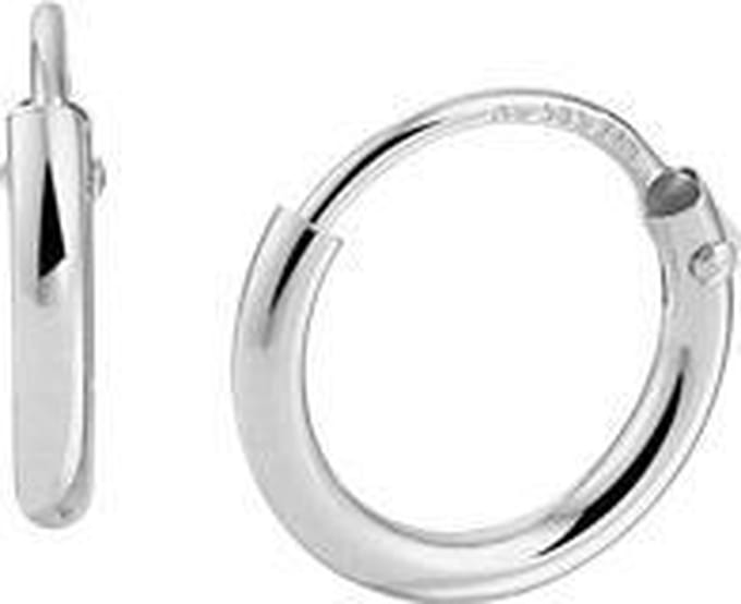 Marie Celeste oorringen 1,3 mm ronde buis - 9 mm - Goud