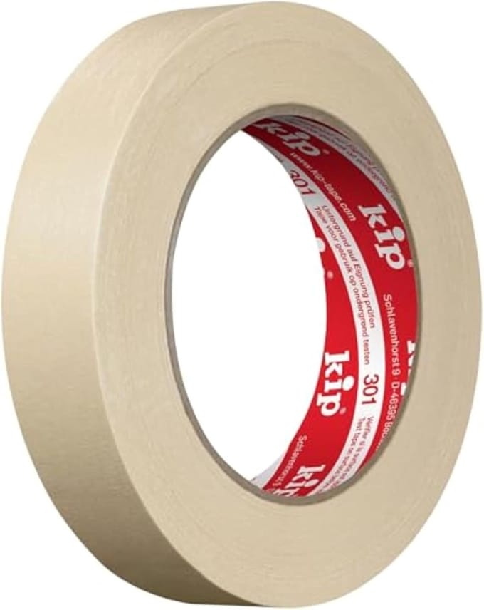 Kip Afplakband 301 - Kip Maskingtape - Chamois - 24 mm x 50 m