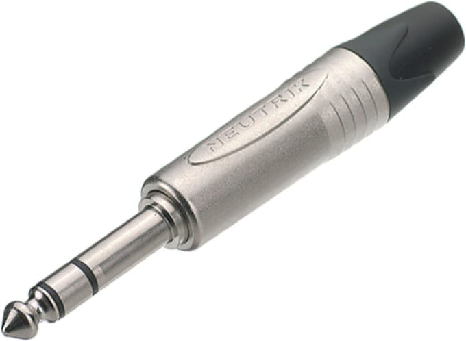 Neutrik NP3X Losse Jackplug 3-Polig 1/4 Recht