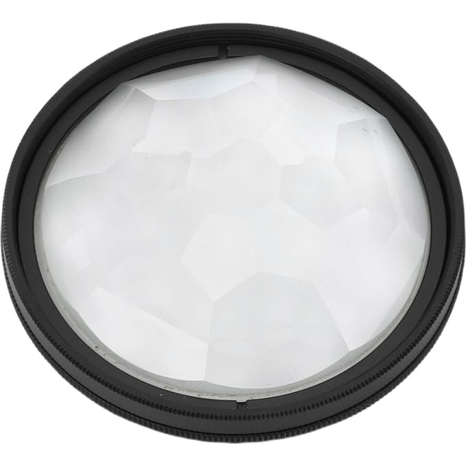 Camera Kaleidoscoop Filter Hoge Transmissie Optisch Glas Camera Lens Kaleidoscoop Effecten Filter 49mm / 1.93in white