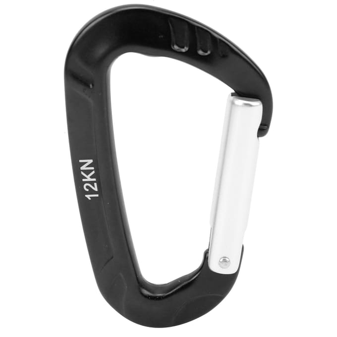 Klimkarabiner Aluminiumlegering Lichtgewicht Duurzaam Wandeluitrusting voor Avonturier