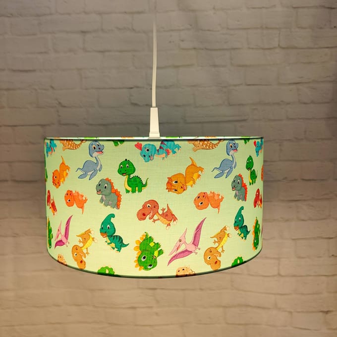 Niermann Standby Hanglamp Dinos met stoffen kap