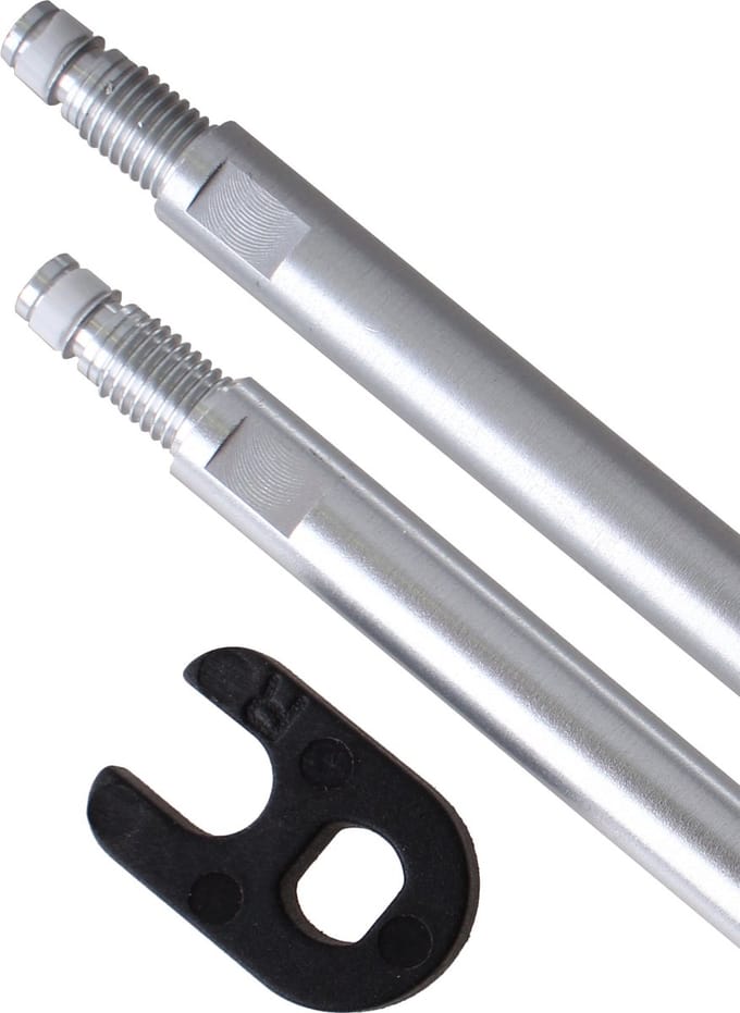 Vittoria Ventielverlenger 62 Mm Fv Zilver