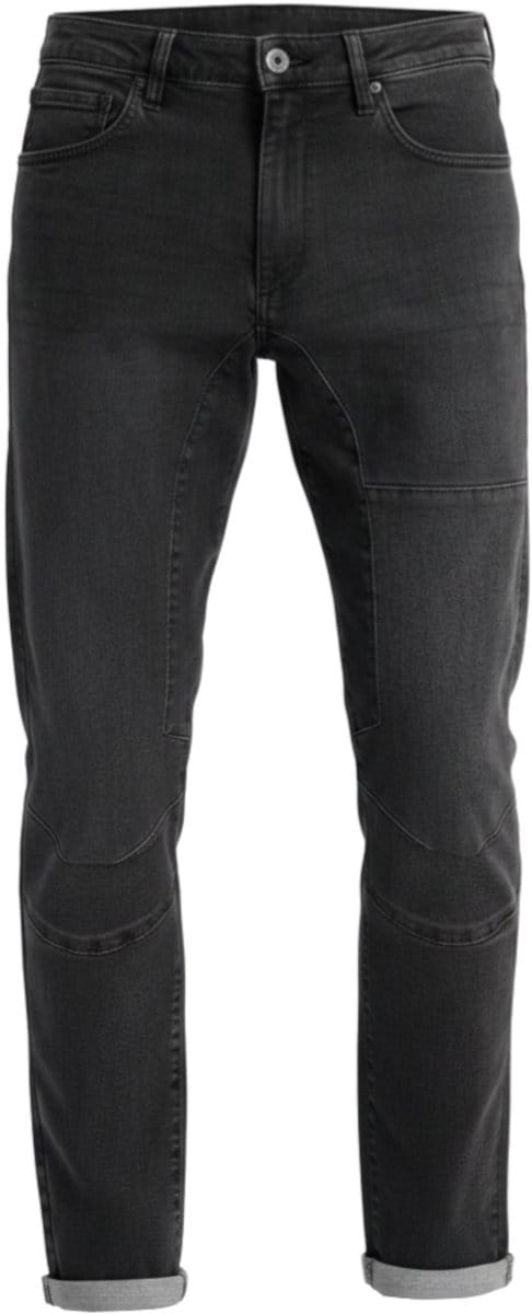 OMBRE Broek - Slim Fit - Katoen - Rits Zwart L