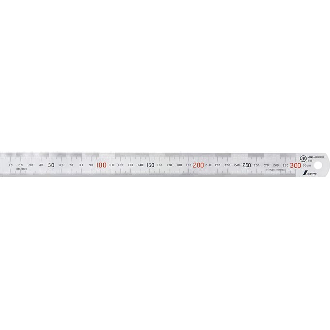 Hosco TL-RU300 RVS Liniaal – 30 cm