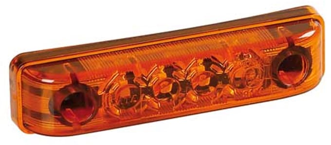 Markeringslamp 65x11mm 24V LED