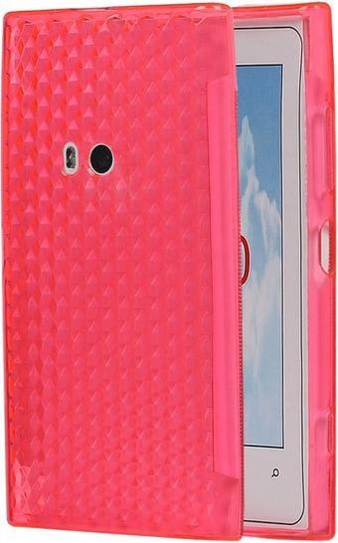 BestCases.nl Nokia Lumia 920 Diamant TPU back case hoesje Roze