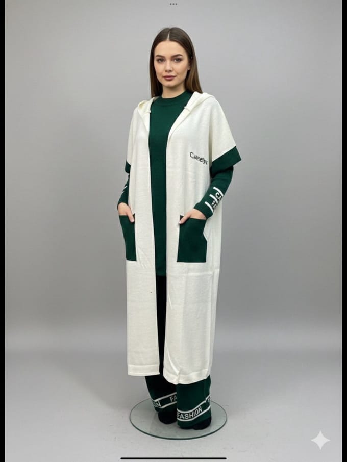 casual en comfortabele outfit dames - Deep Green