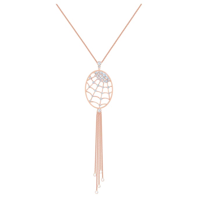 Swarovski Precisely Personalized Design Kristallen Ketting Dameskettingen Goud 5499887 One Size white