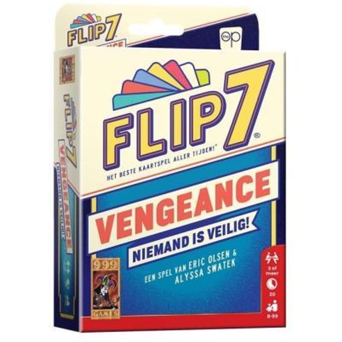 999 Games Flip 7 Vengeance Bordspellen