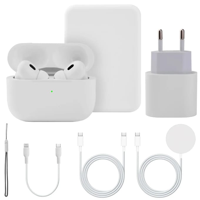 Draadloze oordopjes met oplaadcase en usb-c kabel Platyne