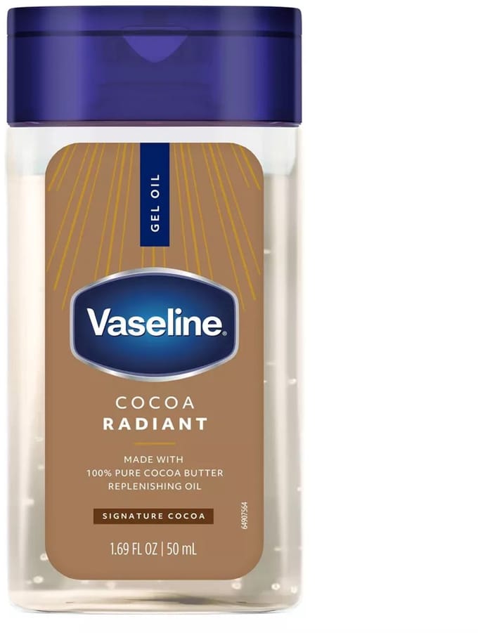 Vaseline Cocoa Radiant Gel Mini Body Oil - Reisformaat - 50ml