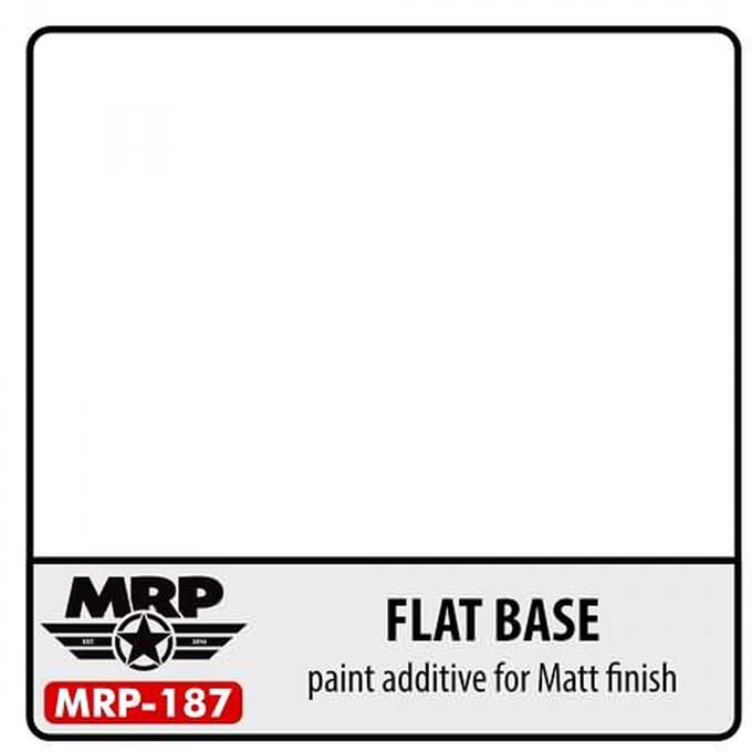 Mr. Paint MRP-187 - Flat Base – 30 ml verf voor Airbrush & Detailwerk