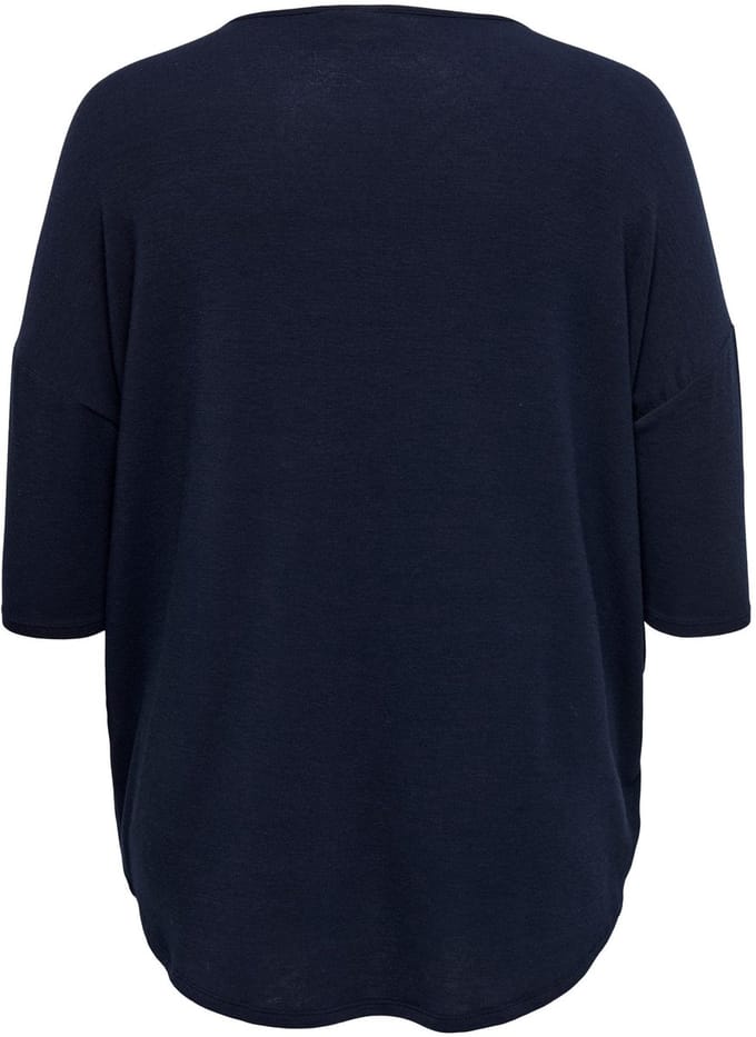 ONLY CARMAKOMA - CARLAMOUR 3/4 TOP JRS NOOS - Dames - Blouses