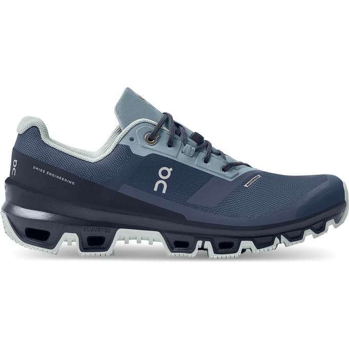 On Cloudventure Waterproof 3 Denim Midnight Maat: 37 | Hardloopschoenen Outlet | Dames | Blauw