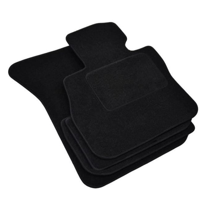 Tapis de sol - BMW - 1 F40 - Velours noir - 4 pièces - Ajustement précis