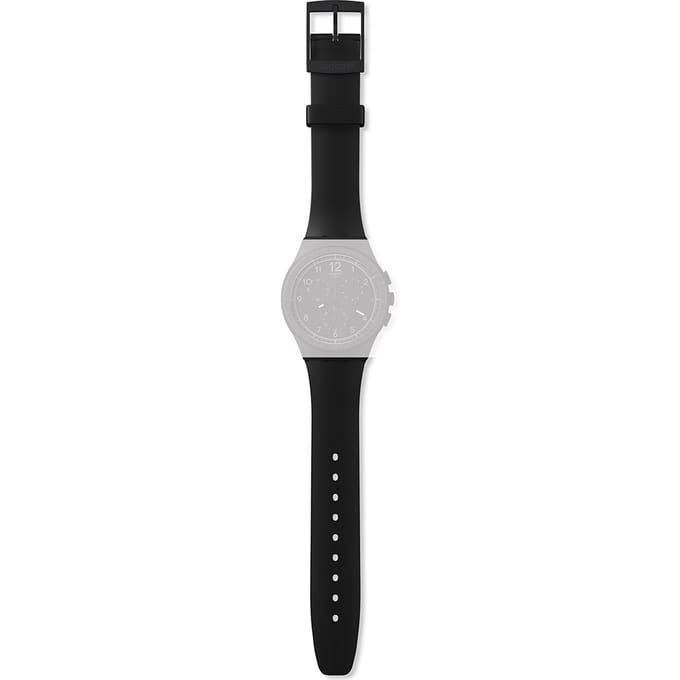 Swatch Plastic - New Chrono - SUS ASUSB400 Black Efficiency band