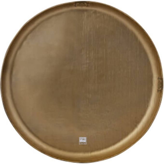 PTMD Wandpaneel Jowad - 60x4x60 cm - Aluminium - Goud