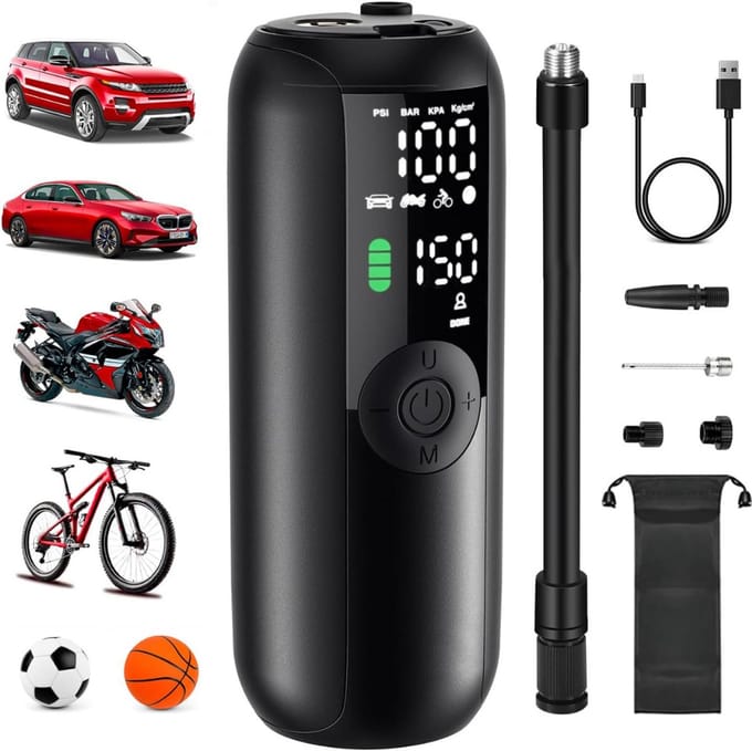 Autobanden Pomp - Elektrische Fietspomp - Compressor - Luchtcompressor