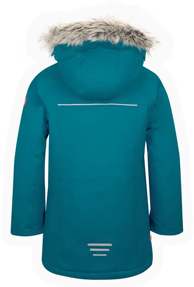 Trollkids Nordkapp Jas Blauw 128 cm Kinderen