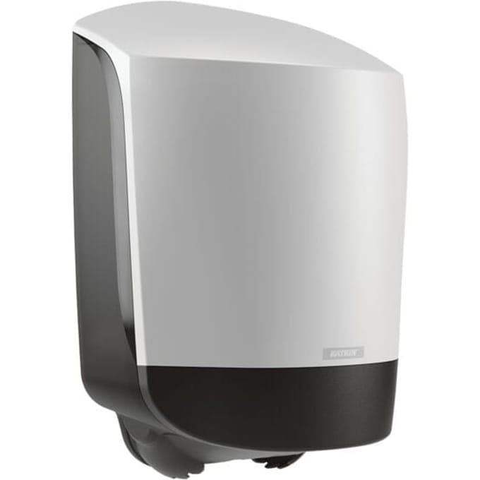 Poetspapierdispenser Katrin medium wit 82216