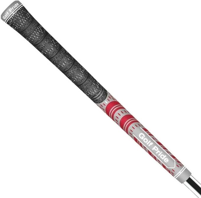 GolfPride New Decade MultiCompound Teams STANDAARD Grip - Grijs Rood