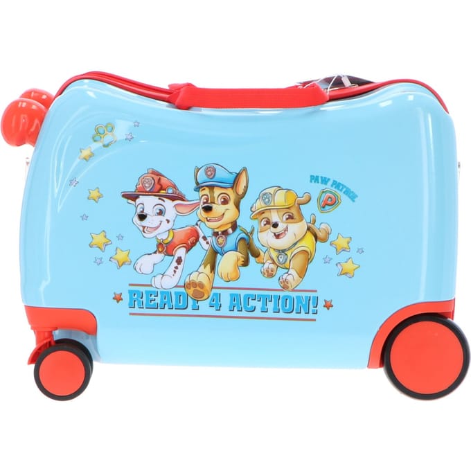 Paw Patrol Ride-On Trolley - Hardcase - Kinderen - Blauw - Reistrolley