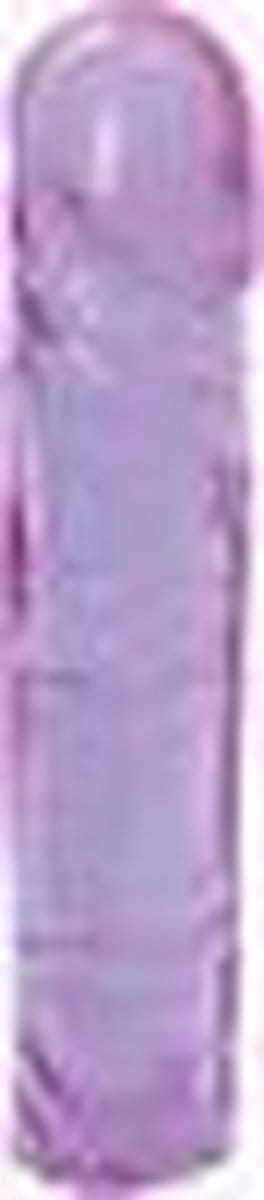 Crystal Jellies Classic Dildo - Paars