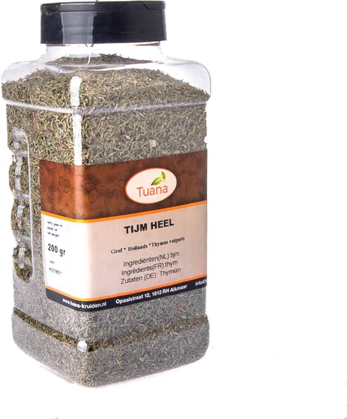 Tuana Kruiden - Tijm Heel - Strooibus 150 Gram - Tuanashop - GP-T-0006