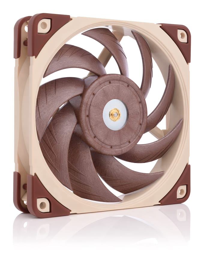 Noctua NF-A12x25 ULN - Case ventilator - 120mm - Brown - 12 dBA