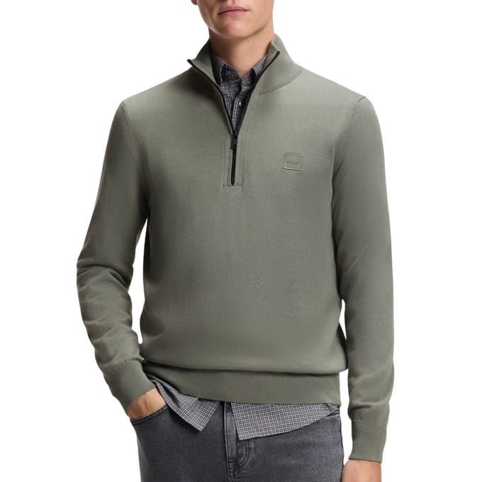Boss Kanobix Half Zip Sweater Heren - Maat S