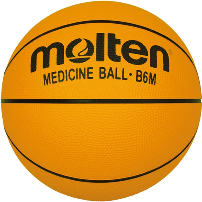 Molten B6m Basketball Medicijnbal Geel