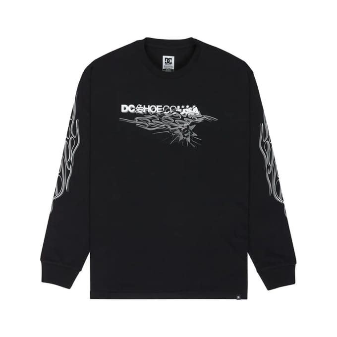 Sweatshirt DC Shoes Side Flame