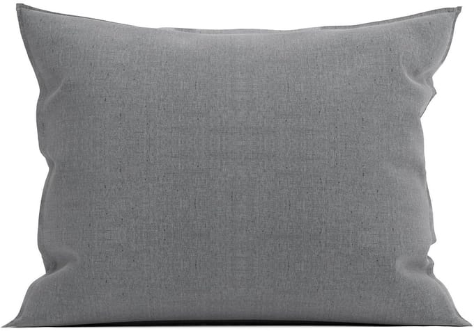 Heckettlane Franela Kussensloop - Grijs - 80x80cm - Grijs