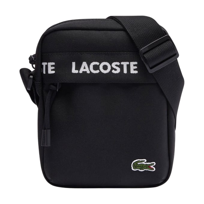 Lacoste Neocroc - Schoudertas 21 cm (tape noir)