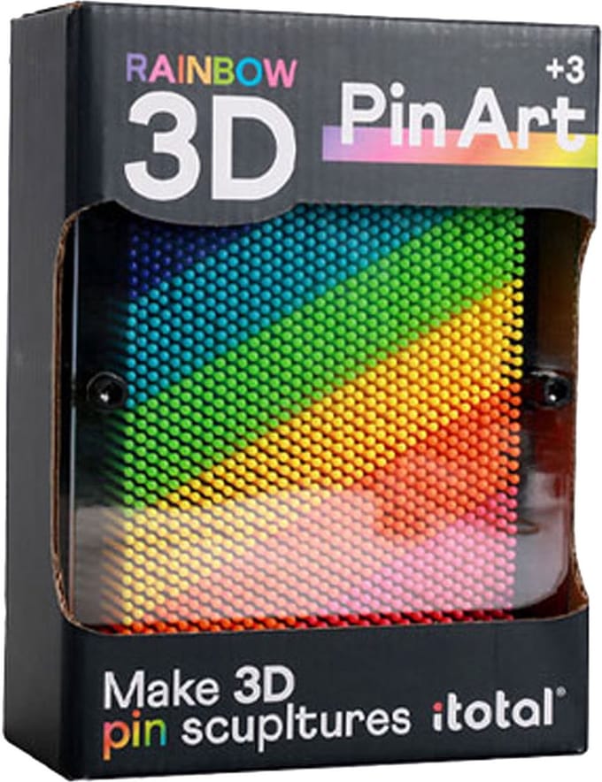 PinArt Groot 3D Afdruk Regenboog Speelgoed Kunstwerk Multicolor.