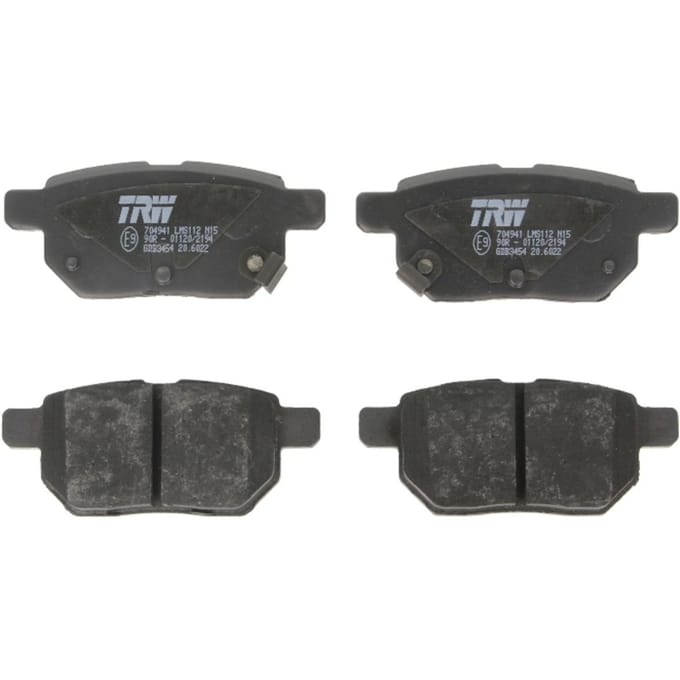 Remblokset TRW GDB3454, achter