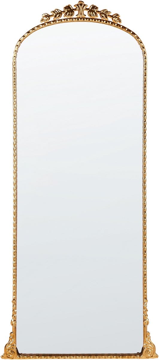 LIVRY - Wandspiegel - Goud - 51 x 114 cm - Metaal