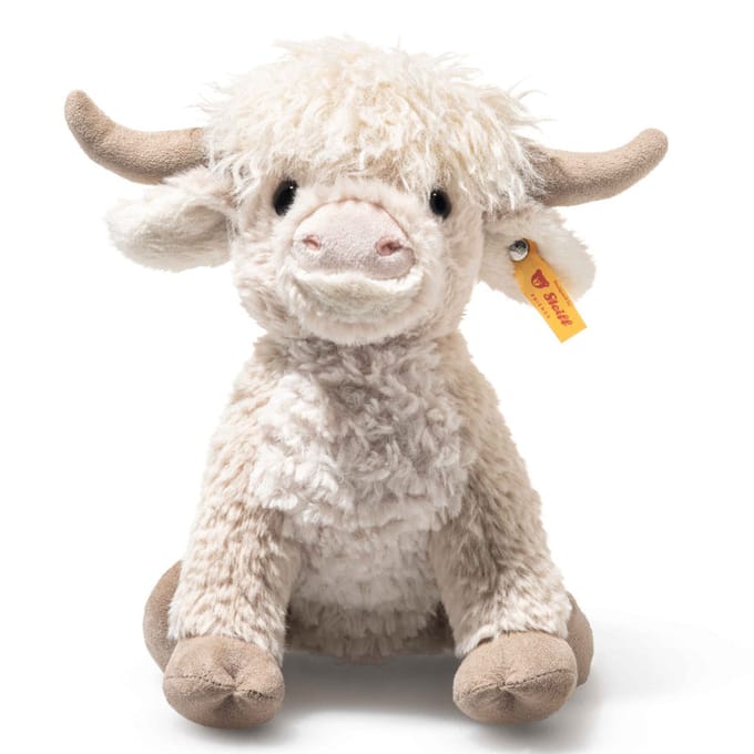 Steiff knuffel koe Harper Highland 24 cm beige