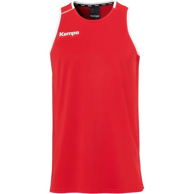 Kempa Player Tank Top Rood-Wit Maat M