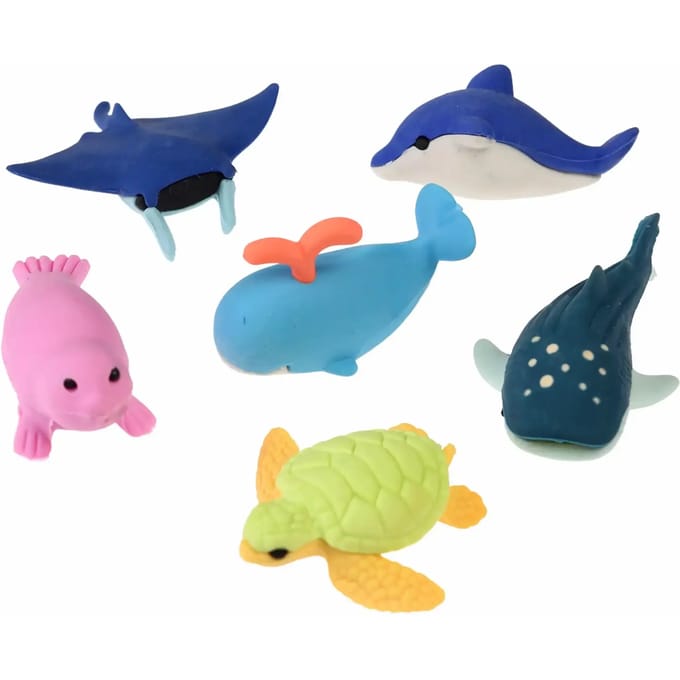 Oceaanwezen gum Rex London (x6)